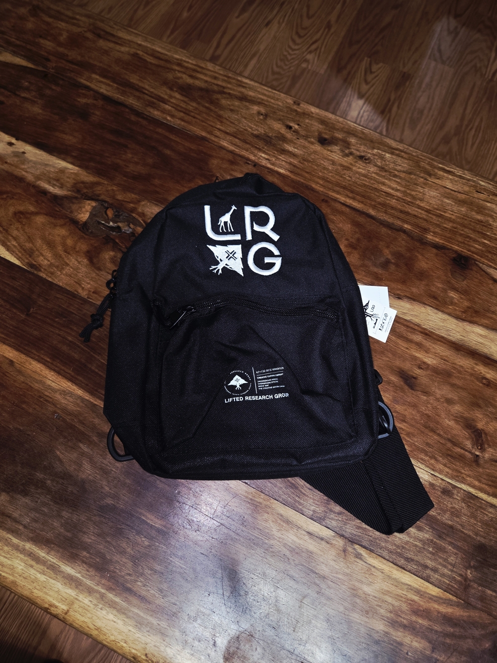LRG Black Compact Crossbody Lifecycle Sling Bag